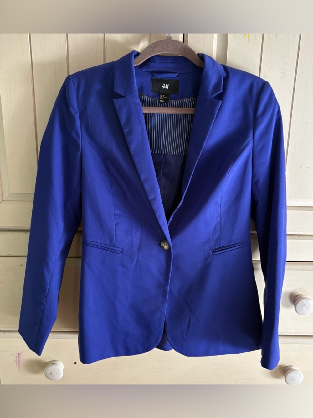 H&M blue blazer Women’s size 8